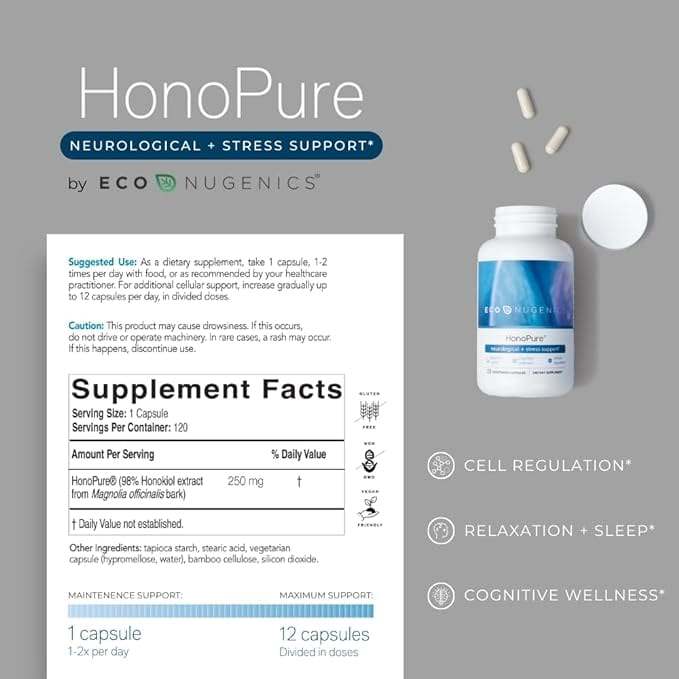 Honopure, 120 capsules - Econugéniques