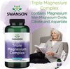 Swanson Triple Magnesium Complex, 400mg - 300 caps