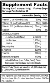Evlution Nutrition BCAA energija