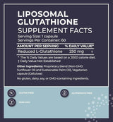 Liposomalny glutation - 60 kapsułek - Bodybio