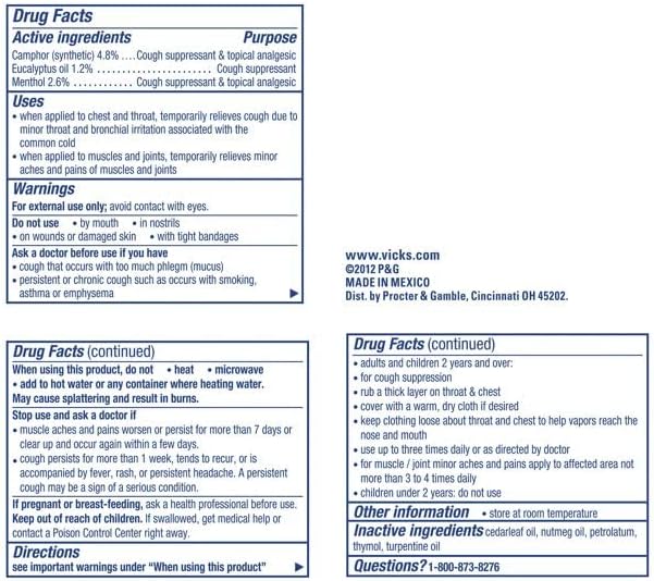 Vicks Vaporub 50g