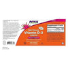 Witamina D3/D -3 Wysoka moc 1000 IU 180 Softgels - Now Foods