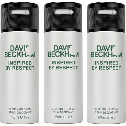 David Beckham Inspired By Respect Deodorant Anti-Perspirant Body Spray for Men 150ml