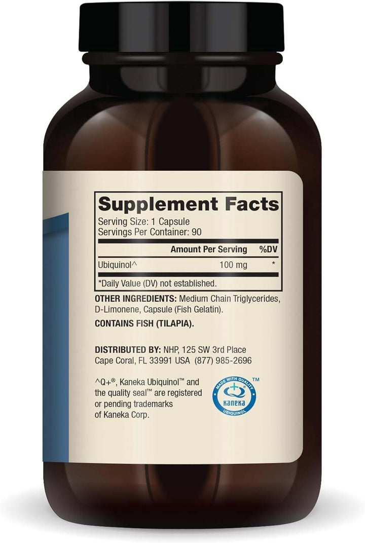 Ubiquinol, 100 mg, 30 kapsulių - dr. Mercola