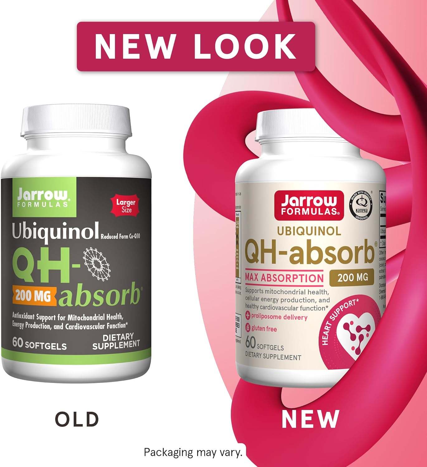 Ubiquinol QH-Absorb 200 mg, 60 softgels - Formules Jarrow