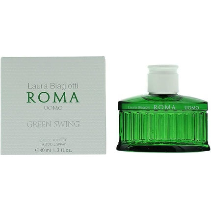 Laura Biagiotti Roma Uomo Green Swing Eau De Toilette 40ml