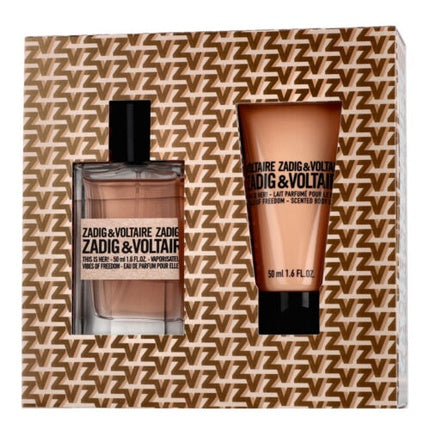 Zadig & Voltaire This is Her! Vibes of Freedom Body Lotion Set 50ml+50ml