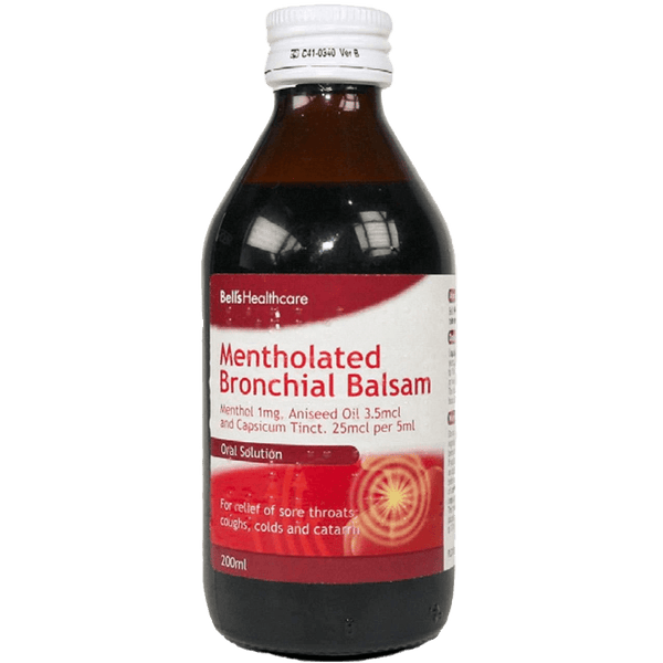 Bell's Mentholated Bronchial Balsam 200ml - welzo