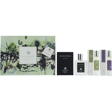 Acca Kappa Eau de Parfum Gift Set: Muschio Bianco 50ml - Tilia Cordata 15ml - Wisteria 15ml