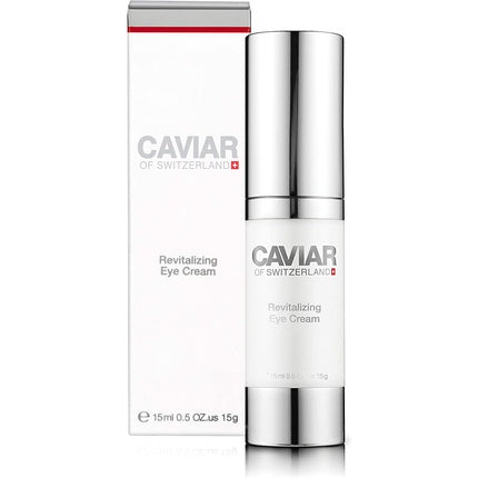 Caviar of Switzerland Revitalizing Eye Cream 15ml - Reduces Wrinkles, Dark Circles, and Puffy Eyes