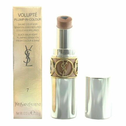 Yves Saint Laurent Volupte Plump-In-Colour 07 Furious Gold Lipstick 3.5g for Women