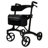 WeCan R-89 Folding Rollator Walker with Seat, Backrest and Storage Bag