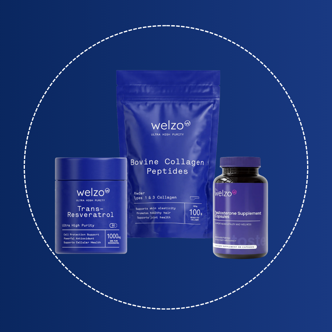 Welzo Male Vitality and Performance Bundle