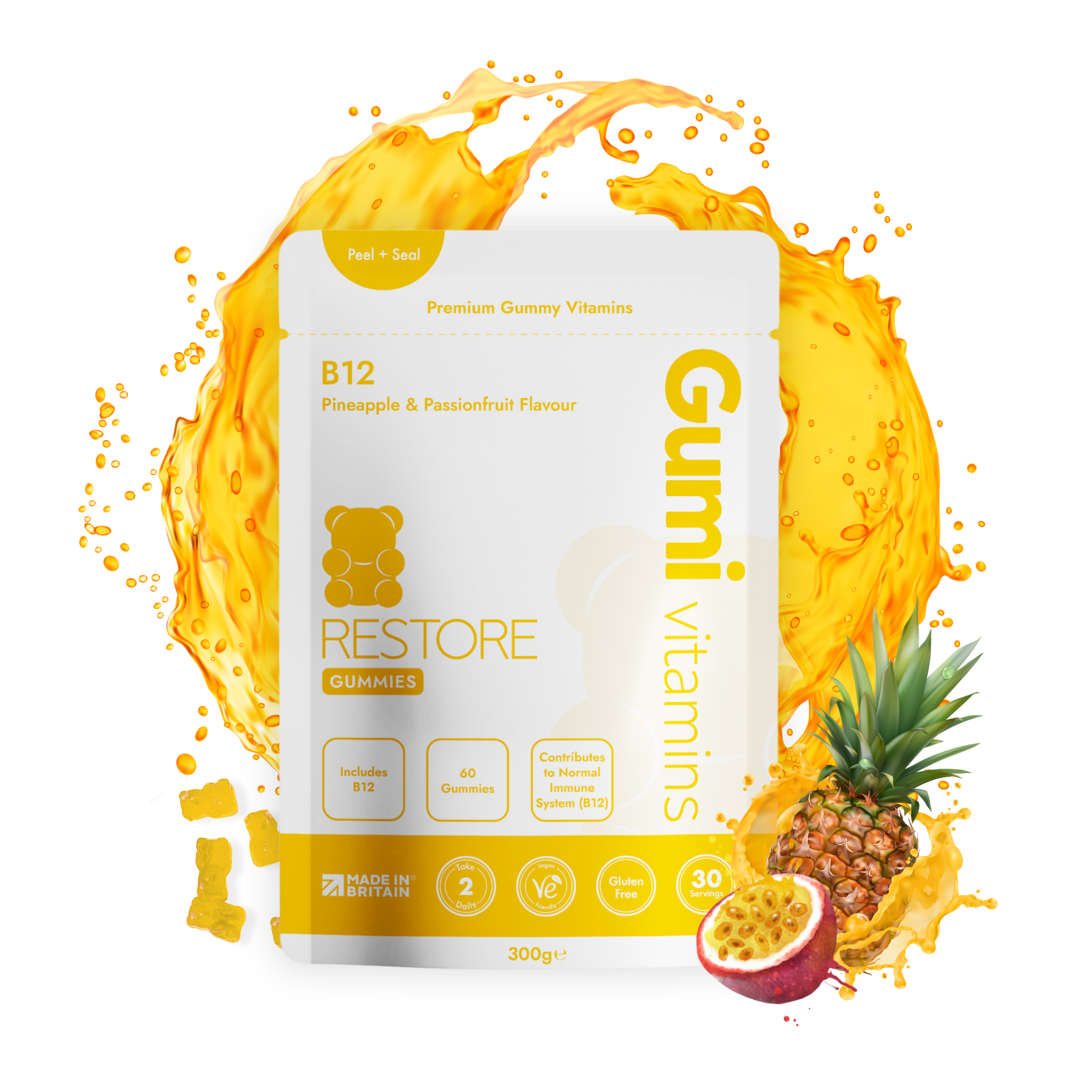 Gumi Vitamins Restore - B12 - Welzo