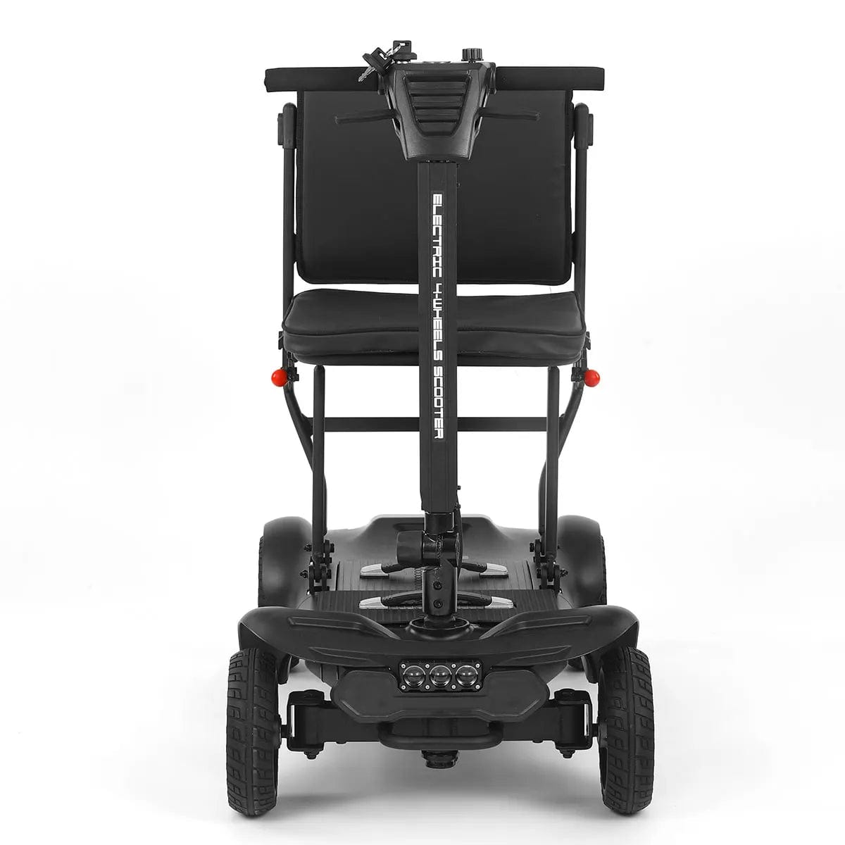 Scooter mobilità pieghevole leggera a tempo libero Welzo - Scooter elettrico portatile a 4 ruote per la batteria al litio degli adulti, range di 20 km