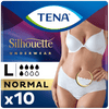 TENA Silhouette Lady Pants Blanc Large Pack of 10 - welzo