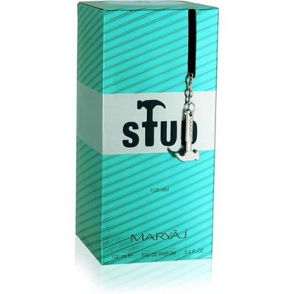 MARYAJ STUD Eau De Parfum For Men 100ml Irresistible Charm Green Spicy Citrus Floral Aromatic Woody Ambery Musky Modern Confident Fragrance