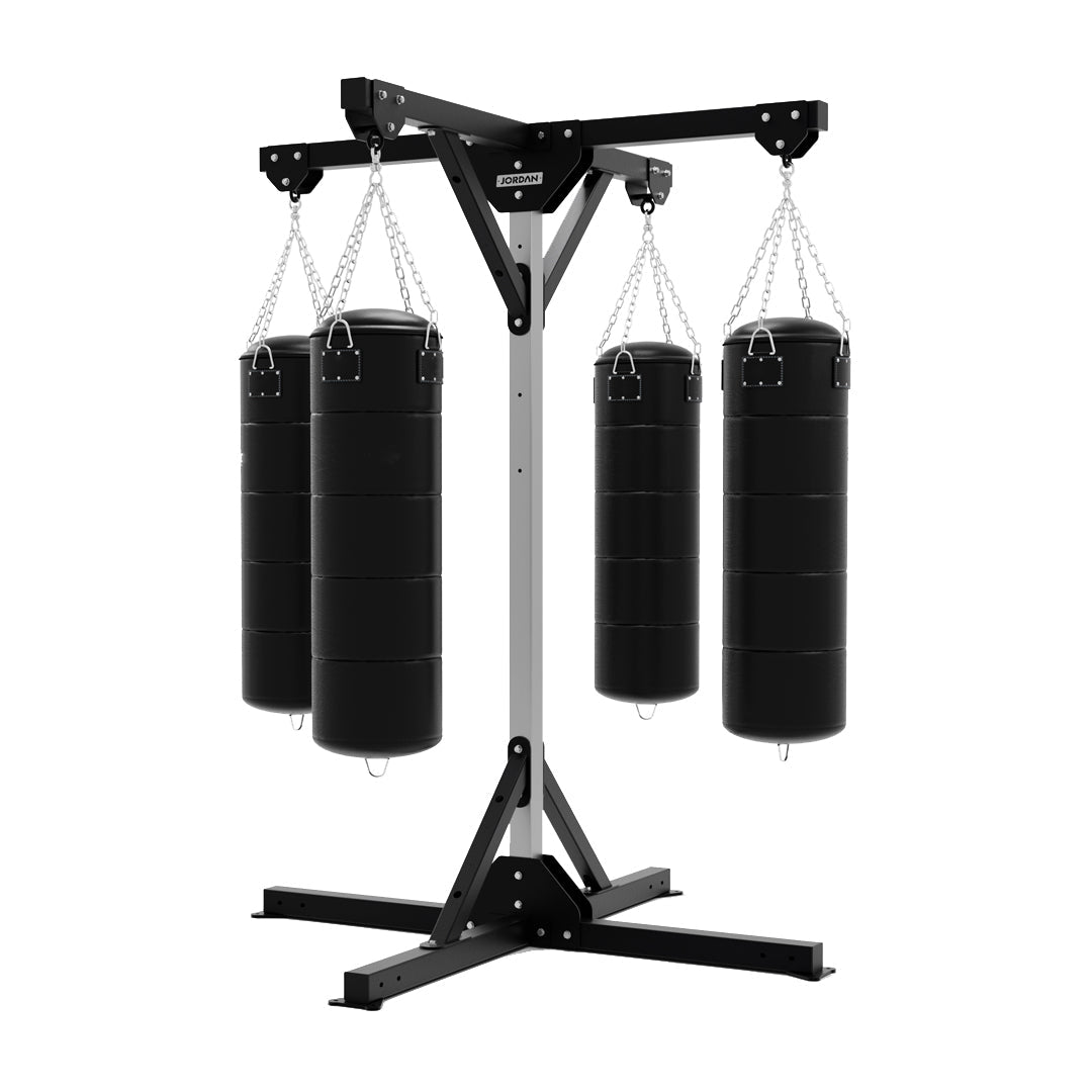 JORDAN  Ultimate 4 station boxing frame - 4 bag arms  (punchbags not included) - Welzo