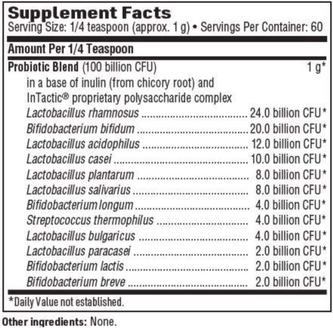 Ther -biótico completo em pó, 64G - Klaire Labs (SFI Health)