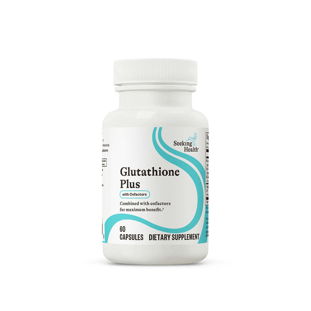 Optimal Glutathione Plus - 60 Capsules - Seeking Health - welzo