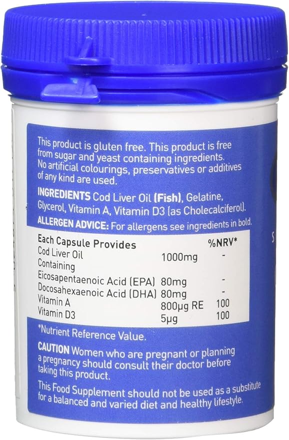 Valupak Cod Liver Oil Capsules