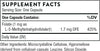 5 -MTHF methylfolas - (5 mg) 60 groentendoppen - Thorne