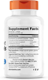Витамин Е Токотриеноли с Tocogaia Ultra 50mg, 60 Softgels - най -добрият лекар