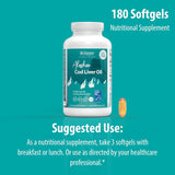 Alaskan Cod Liver Oil (CLO) - 180 softgels - Jigsaw Health