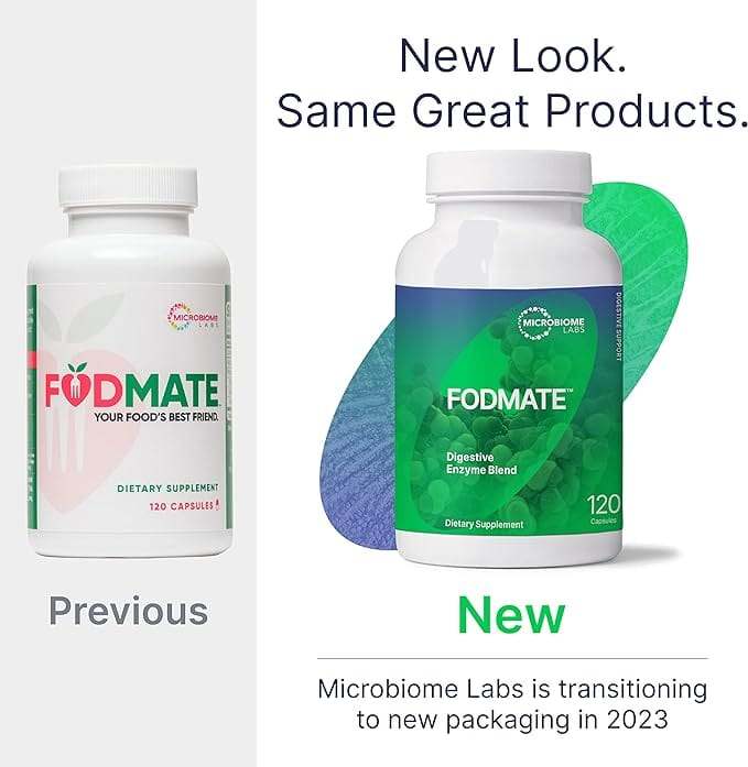 Fodmate (120 capsule) - Microbiome Labs