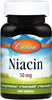 Niacin 50 mg 300 Tabletten - Carlson Labs