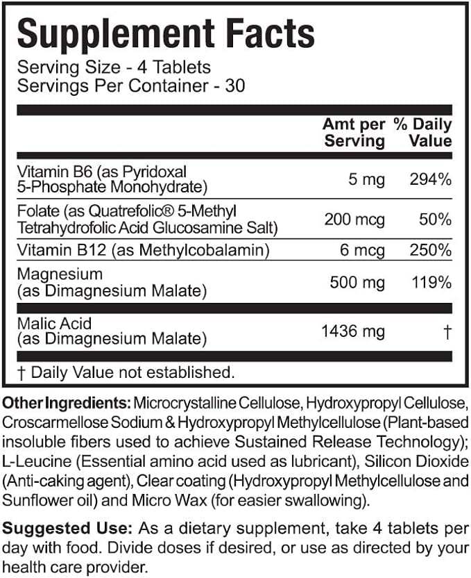 Magnésium W / SRT 120 Tabs - Jigsaw Health