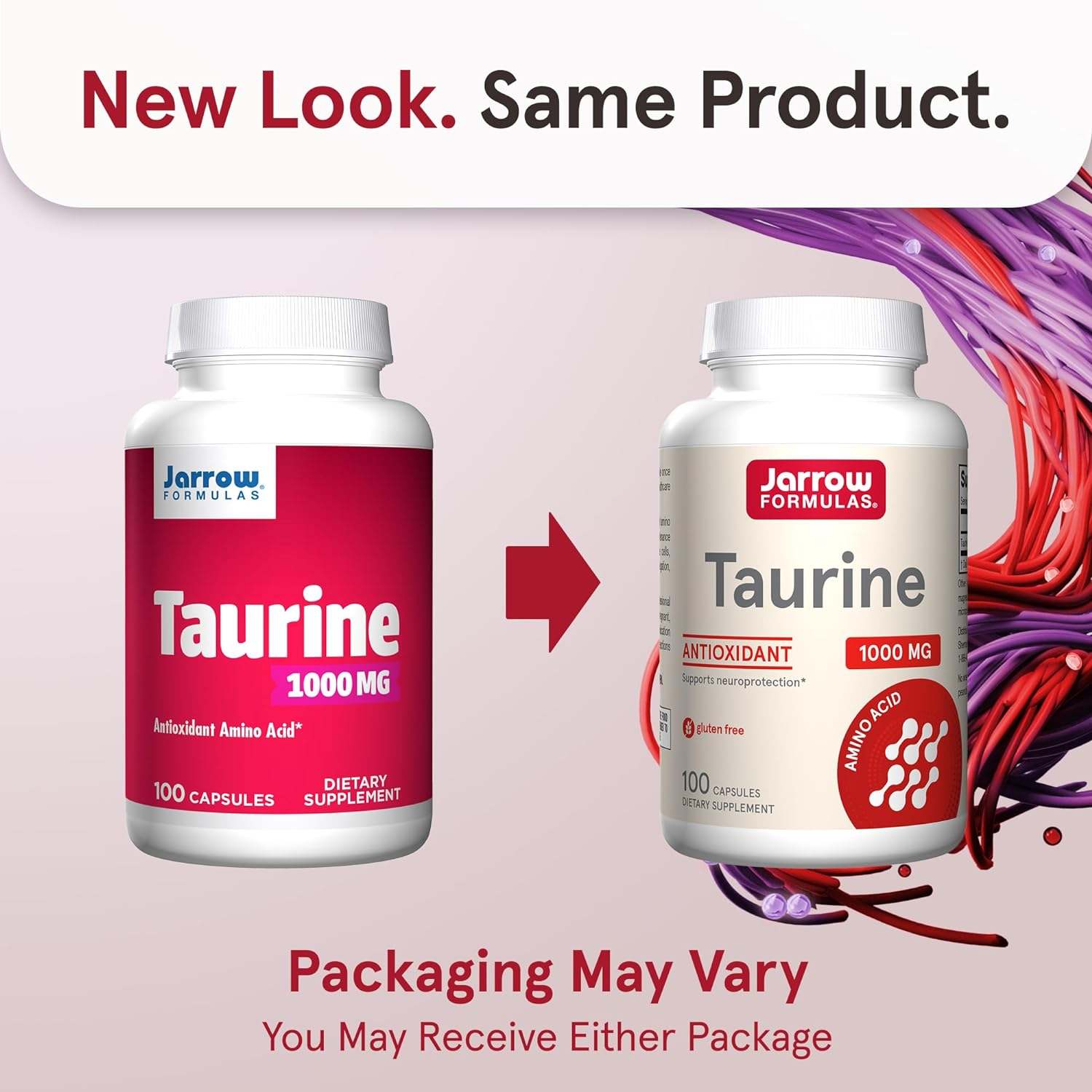 Tauriin 1000 mg, 100 kapslit - jarrow valemid