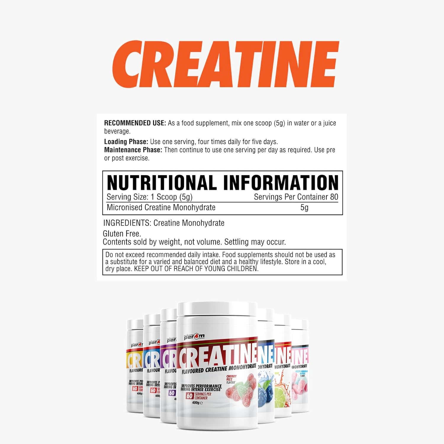 Per4m creatina 400g