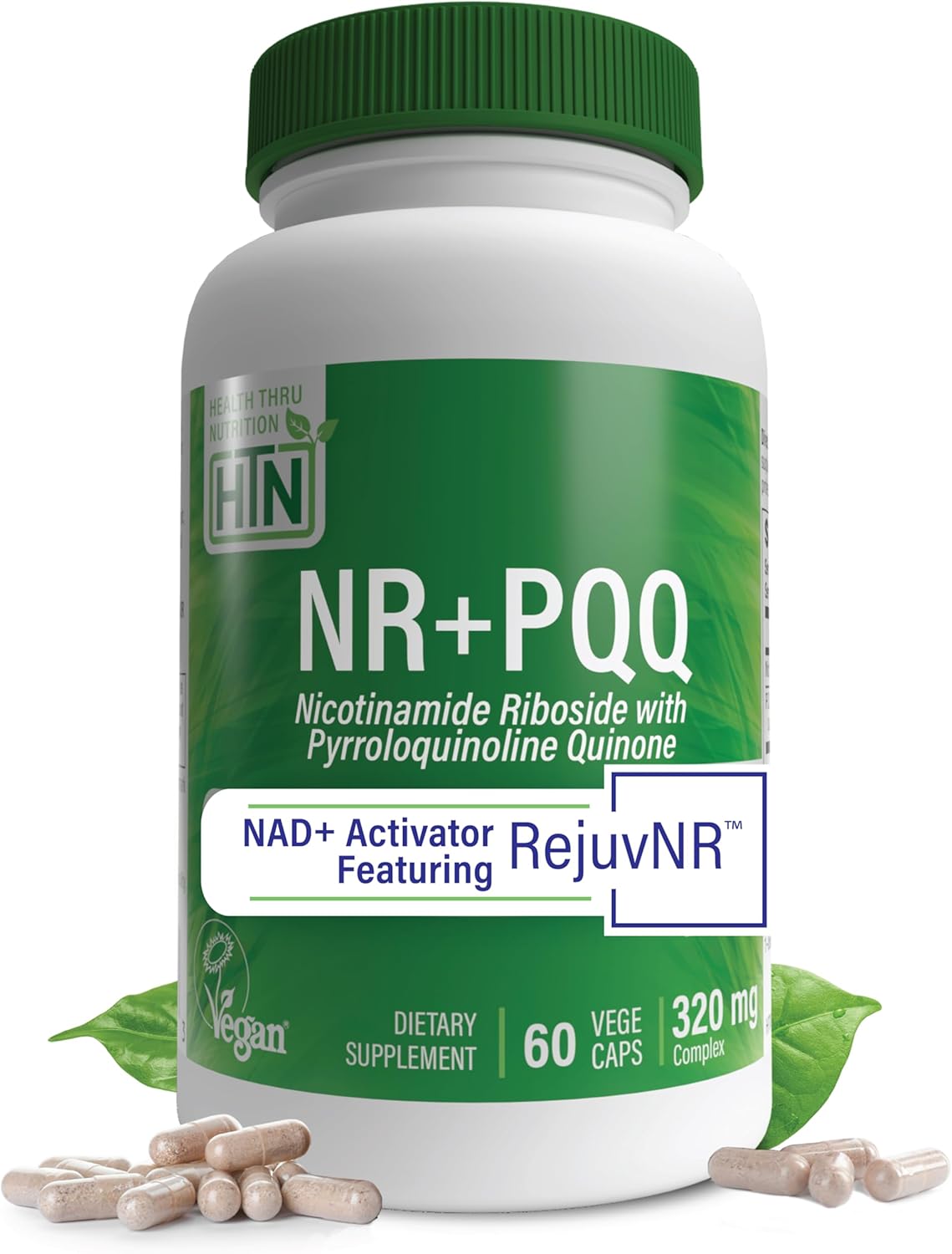 Health Thru Nutrition PQQ (Pyrroloquinoline Quinone) 20mg 60 Veggie Capsules