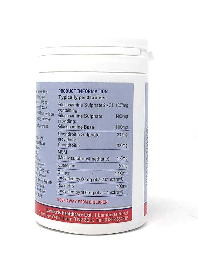 Glucosamine complète - 120 Tabs - Lamberts