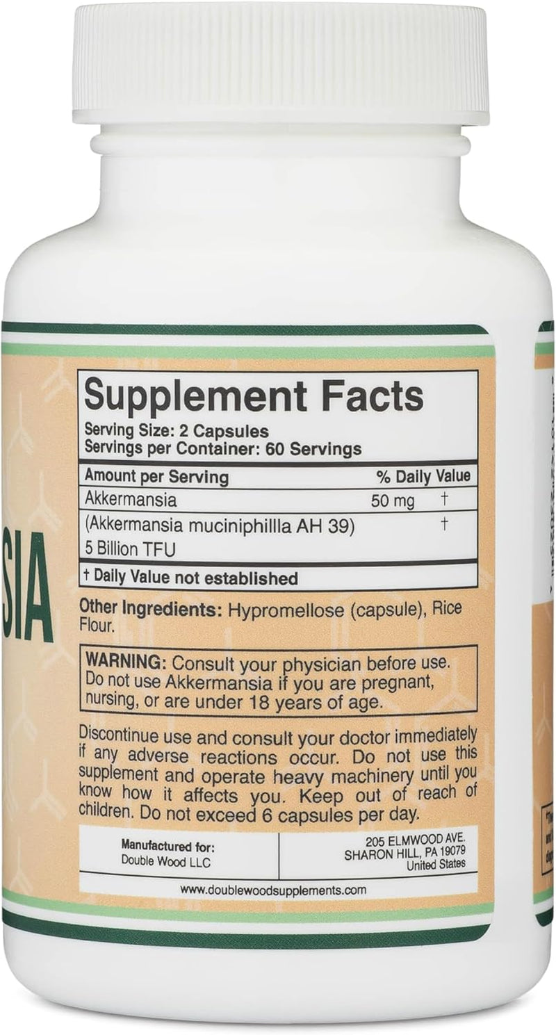 Double Wood Supplements Akkermansia