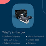 OMRON Complete 2-in-1 Upper Arm Blood Pressure Monitor & ECG Machine - AFib Detection, Bluetooth App Sync, Clinically Validated, Free 1-Year Premium App Access