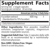 Fucoidan 70%, 60 capsules - Meilleur du médecin