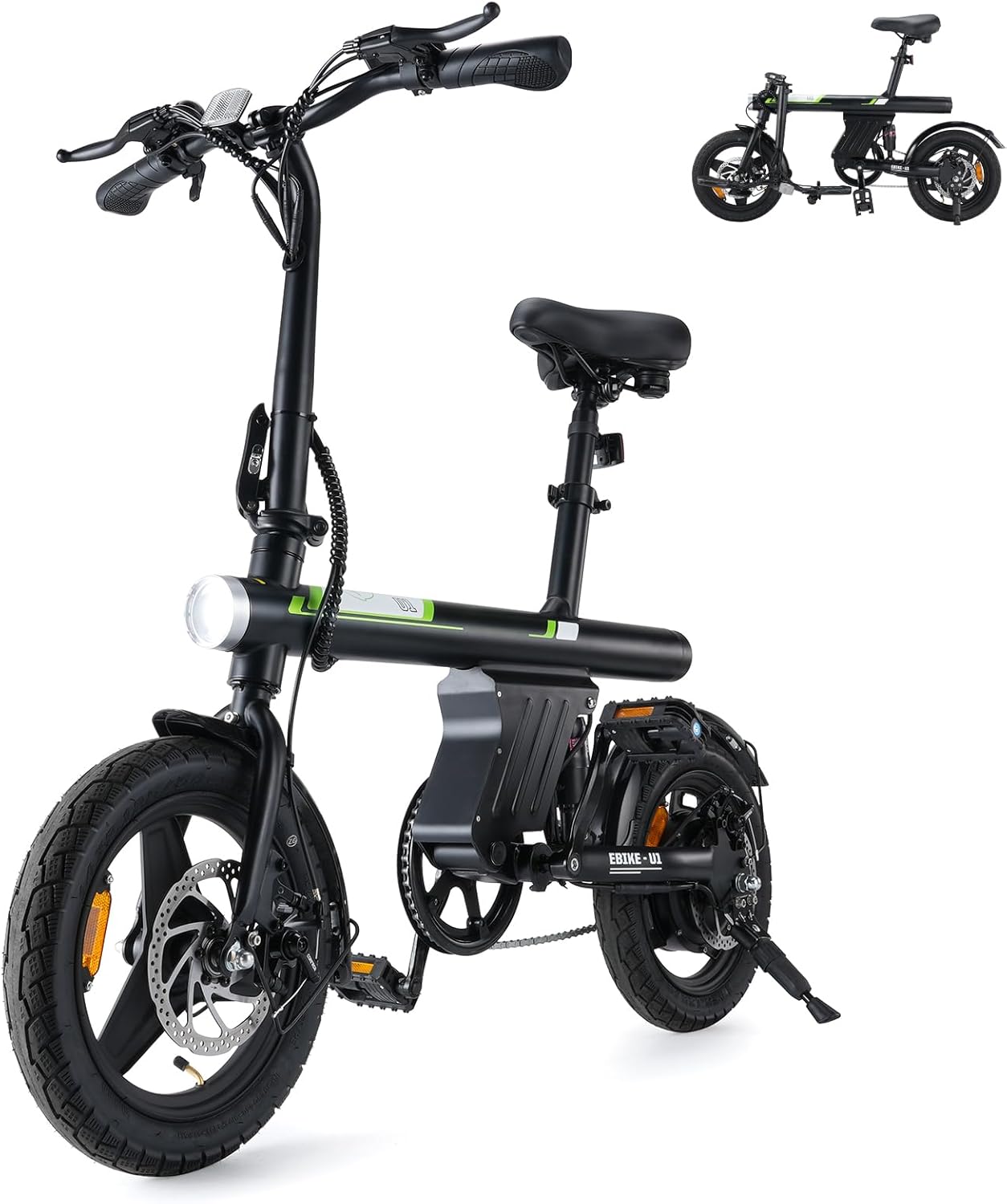 Ebike per bici elettriche premium con display LCD, motore da 250 W, batteria a 36 V e cablaggi impermeabili - 25 km/h