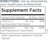 Glicinata di magnesio 180 capsule - mantenimento metabolico