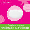 Carefree Panty Liners Breathable Aloe Pack of 20