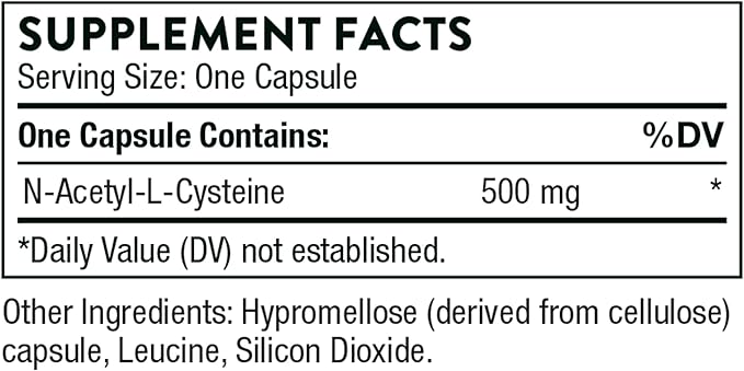 NAC (precedentemente Cysteplus) 90 Capsule - Thorne