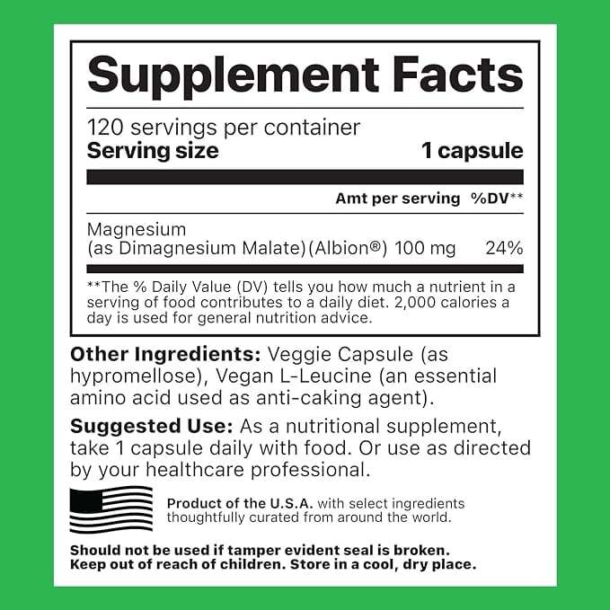 MAGPURE ™ Malate - Jigsaw Health - 120 capsules