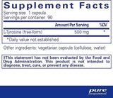 L-Tyrosine 500 mg 90 caps - Pure Encapsulations