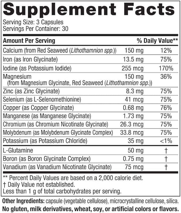 Multi Minerals (90 Capsules) - Nordic Naturals