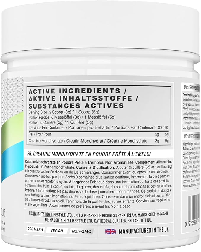 Naughty Boy Prime - Creatine - 300 grams