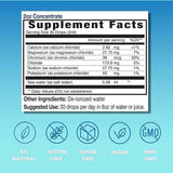 Électrolytes Concentré liquide, 2 oz (60 ml) - Suppléments minéraux Eidon