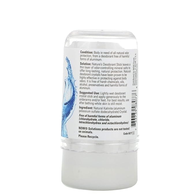Nature's Deodorant Stick 99g - Now Foods