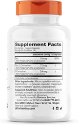 Complejo Pepzin GI Zinc-L-Carnosina, 120 cápsulas-MEJOR DEL PROBLE
