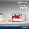 Sudafed Sinus Max Strength Capsules Pack of 16